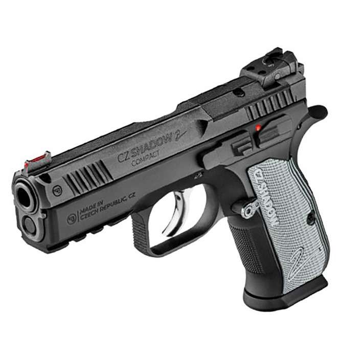 CZ SHADOW II COMPACT  9MM PISTOL BLACK 4" 2-15RD MAGS